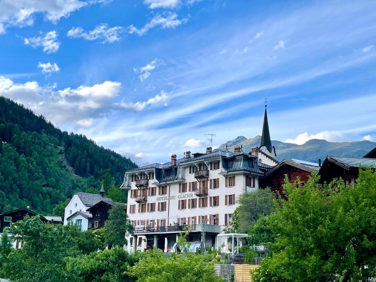 Du Glacier Boutique & Traditions Hotel Fiesch Exteriér fotografie
