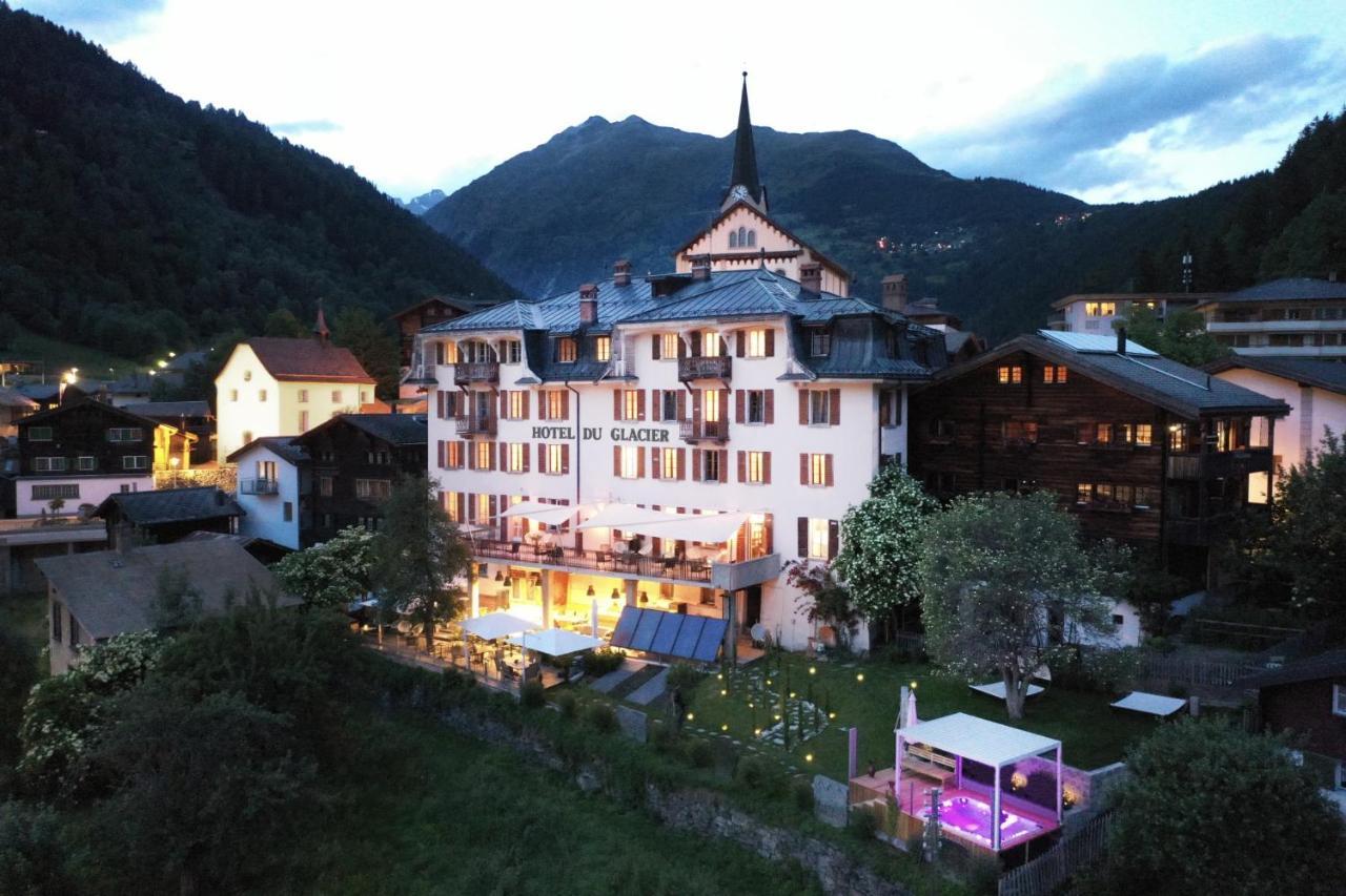 Du Glacier Boutique & Traditions Hotel Fiesch Exteriér fotografie